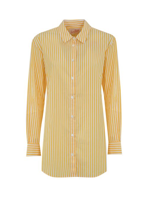 Camicia Brigitte a righe in popeline Mc2 Saint Barth | BRIGITTE03866H POPELINE SB BEACH STRIP